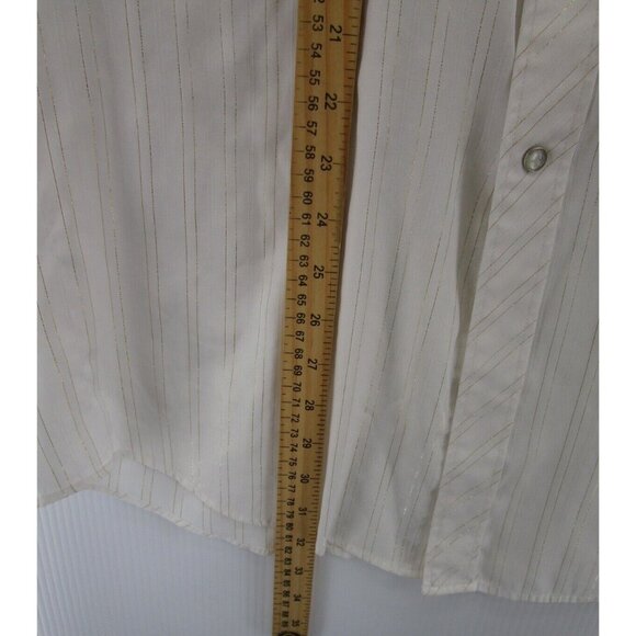 VINTAGE Miller Stockman Shirt Large Western Pearl Snap Rockabilly - Picture 4 of 10